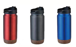 Cork-Based Vacuum Tumbler