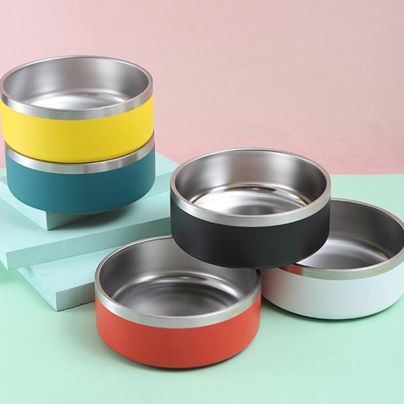 32 oz Stainless Steel Pet Bowl#3601