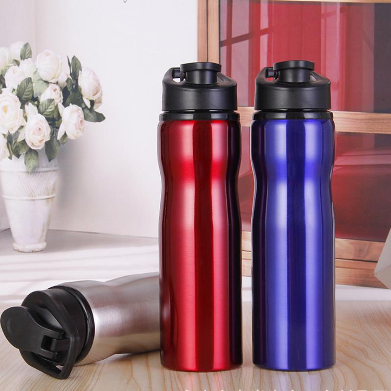 Single Wall Stainless Steel Sporting Bottle 750ml#6548