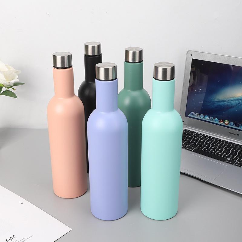 Stainless Steel Champagne Bottle 750ml#CP6531