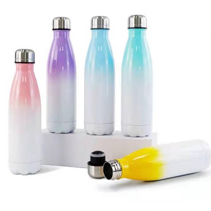 Stainless Steel Single Wall Water Bottle 650ML#7015